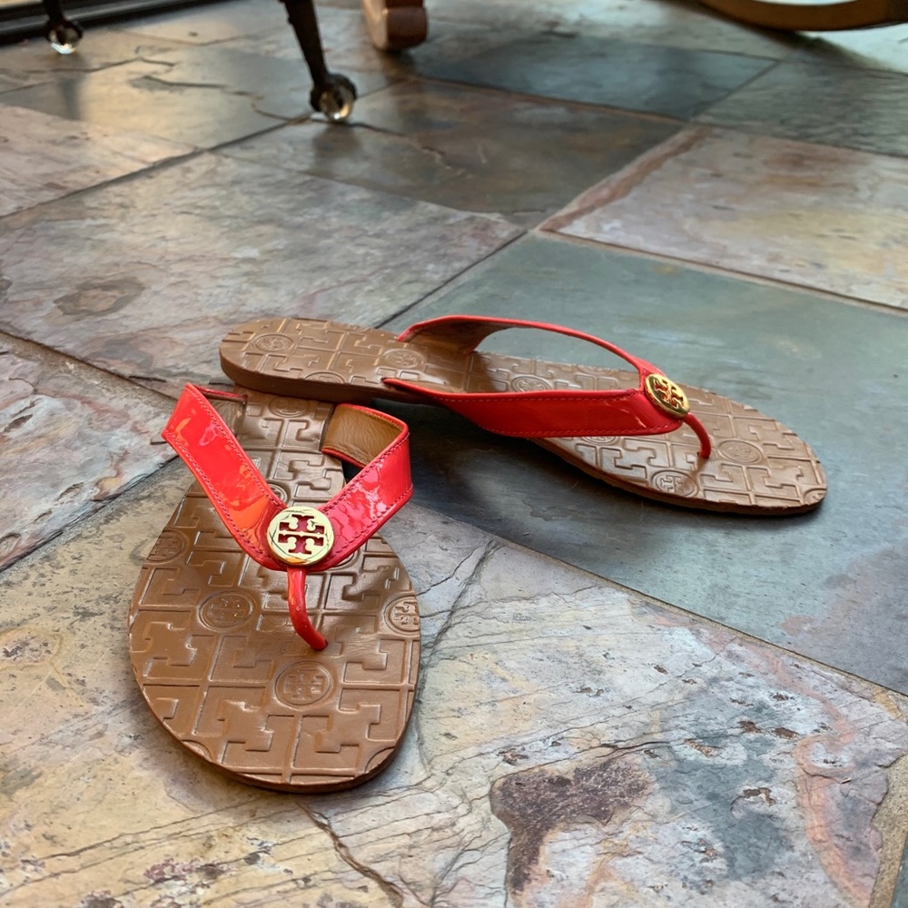 Tory Burch Coral Sandals